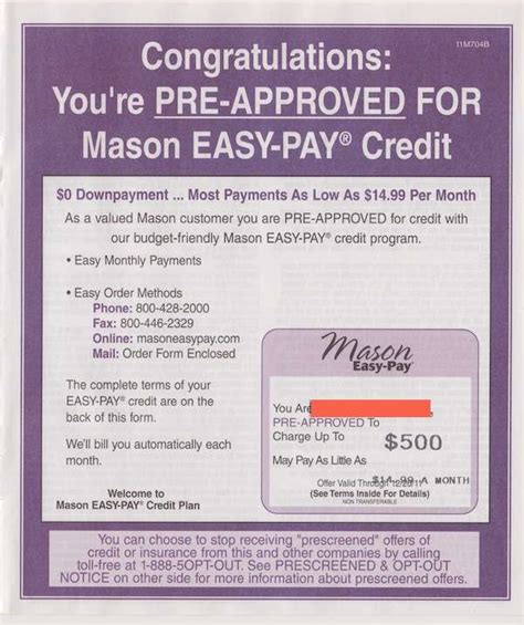 mason easy pay|mason easy pay order.